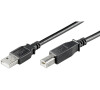 PremiumCord Kabel USB 2.0, A-B, 3m, černý (KU2AB3BK)