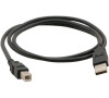 C-Tech USB A-B 3m 2.0, černý (CB-USB2AB-3-B)