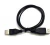 Prodlužovací USB kabel C-Tech A-A 1,8m, 2.0, černý (CB-USB2AA-18-B)