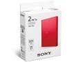 SONY HDD 2TB STANDARD HDD RED (HD-B2REU)