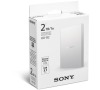 SONY HDD 2TB STANDARD HDD WHITE (HD-B2WEU)