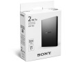 SONY HDD 2TB STANDARD HDD BLACK (HD-B2BEU)