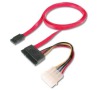 Redukce napájení SATA + 0,5 m datový kabel SATA (KFSA-4)