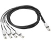 HP Mini SAS HD 1 to-4 Mini SAS FO 2M Cbl (K2R09A)