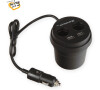 Whitenergy wE auto adaptér CUP 2+ 2x USB, 2xCS 5V 9.6A (10421)