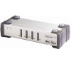 ATEN 4port KVMP, USB+PS2, USB hub, aud., kab. 1,2m (CS-1734A)