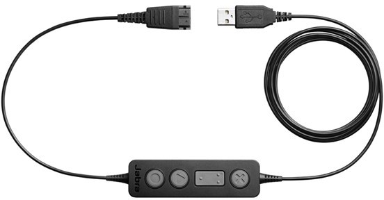 Jabra Link 260, QD-USB, ovl. tlačítko (260-09)