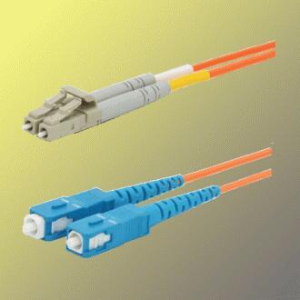 OEM optický patchkabel duplex LC-SC, 62,5/125um MM, 2m, OM1