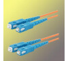 OEM optický patchkabel duplex SC-SC, 50/125 um MM, 2 m, OM2