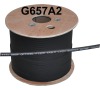 OEM 8vl. 9/125 FO DROP FTTx black LSOH G.657A2