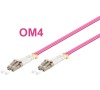 OEM optický patch kabel duplex LC-LC 50/125 MM 1m OM4