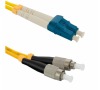 OEM optický duplex patch 9/125 G657A LC/PC-FC/PC 2m, OS2 (10914)