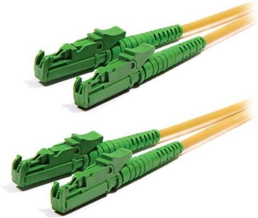OEM patchcord FO duplex E2000/APC-E2000/APC 9/125 10m, OS2 (1404)
