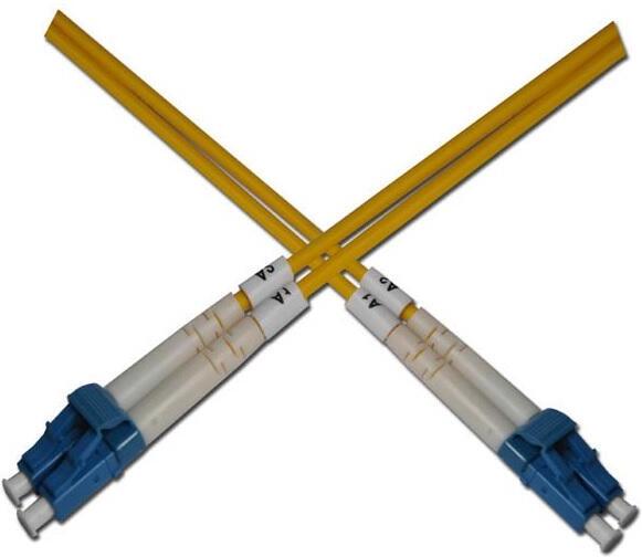 OEM optický patchkabel duplexní, LC-LC 9/125um SM, 7m, OS2 (1034)