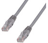 DATACOM Patchkabel 30m , UTP , Cat5e , RJ45, šedý (1574)
