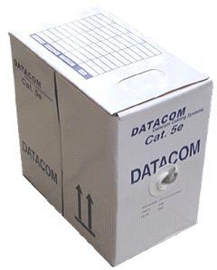 DATACOM FTP Cat5e PVC kabel 305m (lanko) šedý (1210)