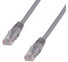 DATACOM Patch cord UTP Cat6 šedý 10m (1596)