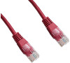 DATACOM patch cord UTP cat5e 0,5M červený (1502)