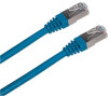 DATACOM patchkabel S/FTP,Cat6,2xRJ45, 10m modrý (H6GLG10K0B)