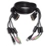 KVM kabel, 1,8 m, USB/DVI-I/A (CBL0025)