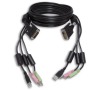 KVM kabel, 3,6 m, USB/DVI-I/A (CBL0026)