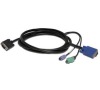KVM kabel, 1,8 m, PS2/USB/VGA, 8ks (CBL0029-8)