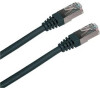 DATACOM patchkabel S/FTP,Cat6,2xRJ45, 10m černý