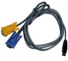 Micronet 3-in-1 USB KVM Cable C200L-3 , 3m