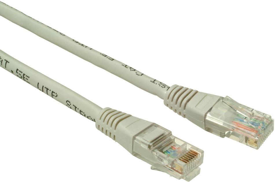 SOLARIX patch kabel CAT6 UTP PVC 15m šedý non-snag proof