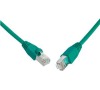 SOLARIX patch kabel CAT5E SFTP PVC 10m zelený snag-proof (28451009)