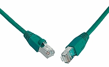 SOLARIX patch kabel CAT5E SFTP PVC 20m zelený snag-proof