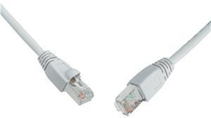 SOLARIX patch kabel CAT6 SFTP PVC 15m šedý snag-proof