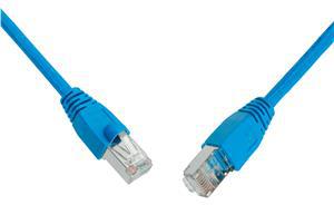 SOLARIX patch kabel CAT6 SFTP PVC 10m modrý snag-proof