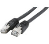 Gembird GEMBIRD Eth Patch kabel CAT6 2m černý (PP6-2M/BK)