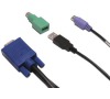 KVM kabel, 2,7 m, PS/2 nebo USB kláv. a myš, VGA (CBL0030)