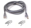 Patch kabel Cat6 UTP Snagless, 1 m, šedý (A3L980b01M-S)
