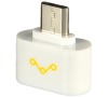 WE Adaptér OTG USB 2.0 Micro USB M - USB F White (10289)
