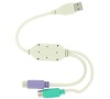 4WORLD 4World Adaptér USB na PS/2 (01421)
