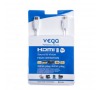 HDMI kabel profesionál 8M - bílá barva (AA-1069)