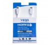 HDMI kabel profesionál 4M - bílá barva (AA-1065)