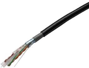 DATACOM FTP drát Cat6 100m OUTDOOR double jacket (1355)