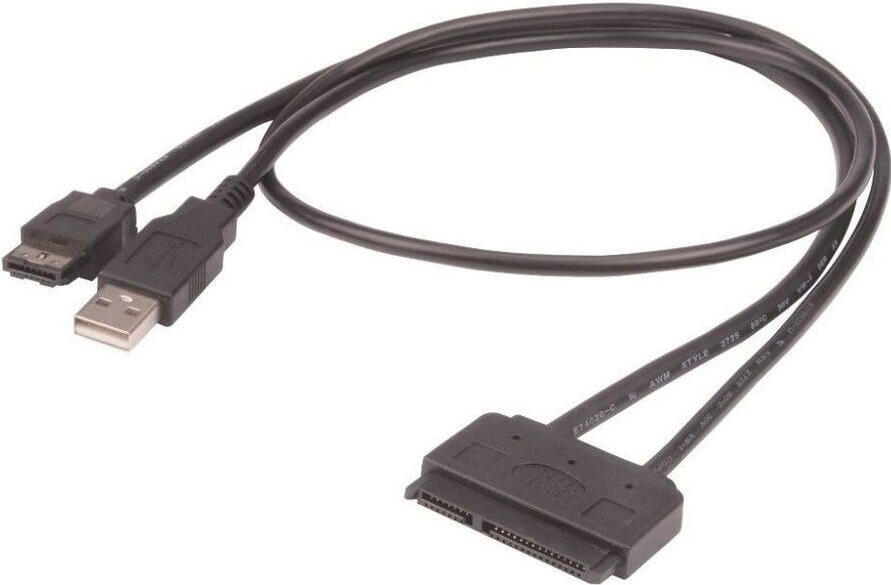 AKASA - Flexstor Esata kabel (AK-CBSA03-80BK)