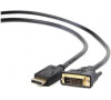 Gembird Kabel DisplayPort na DVI, M/M, 1,8m (CC-DPM-DVIM-6)