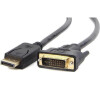Gembird Kabel DisplayPort na DVI, M/M, 1m (CC-DPM-DVIM-1M)