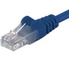 Patch kabel UTP RJ45-RJ45 level 5e 10m modrá (sputp100B)