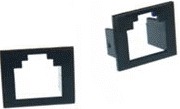 DATACOM Adaptér RJ45 na RJ12 (RJ11) bílá 100ks (4255)