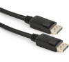 Gembird kabel DisplayPort M/M, zlac., 1m, černý (CC-DP-1M)