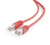 GEMBIRD Patch kabel FTP CAT5e, 2m, červený (PP22-2M/R)