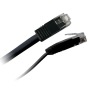GEMBIRD Patch kabel UTP CAT6, 0,5m, černá (PP6UF-0.5M/BK)