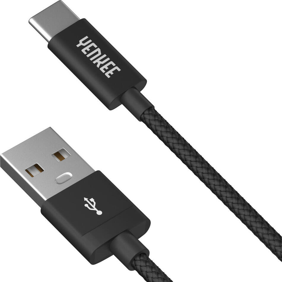 USB kabel Yenkee YCU 302 BK kabel USB A 2.0 / C 2m
